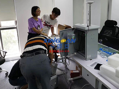 微型空氣質(zhì)量監(jiān)測站安裝調(diào)試