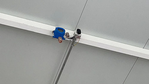 氫氣泄漏檢測儀安裝現(xiàn)場