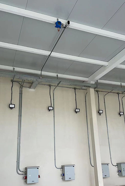 氫氣泄漏檢測儀安裝現(xiàn)場