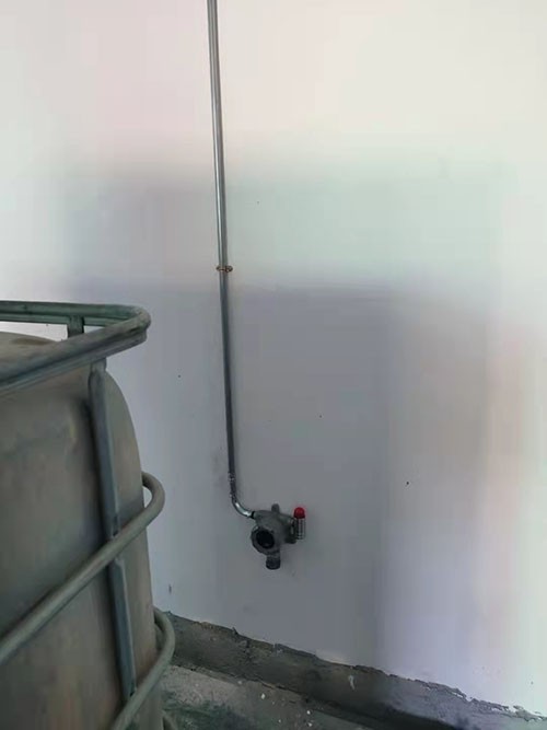 氨氣可燃氣體檢測儀安裝現(xiàn)場圖