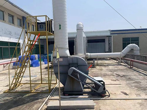 廢氣在線監(jiān)測(cè)系統(tǒng)安裝現(xiàn)場(chǎng)圖