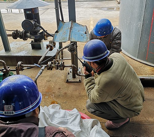 氣體報警器安裝現場圖