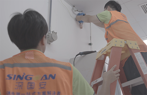 固定式八氯萘檢測儀安裝教程